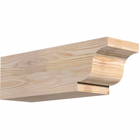 Ekena Millwork Newport Smooth Rafter Tail, Douglas Fir, 5 1/2"W x 6"H x 18"L RFT06X06X18NEW00SDF